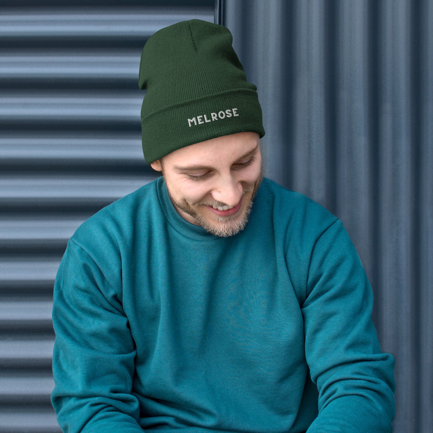 Melrose - Embroidered Beanie