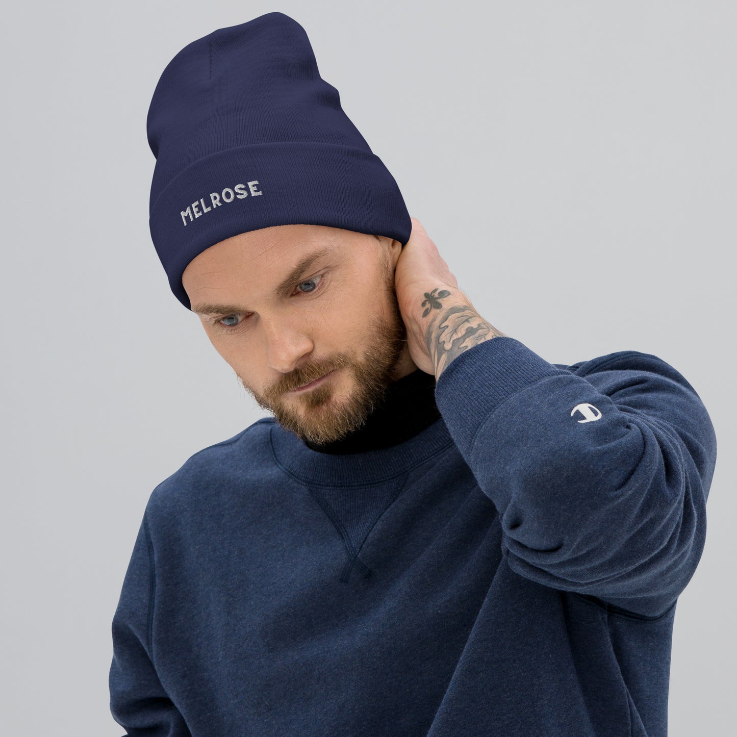 Melrose - Embroidered Beanie