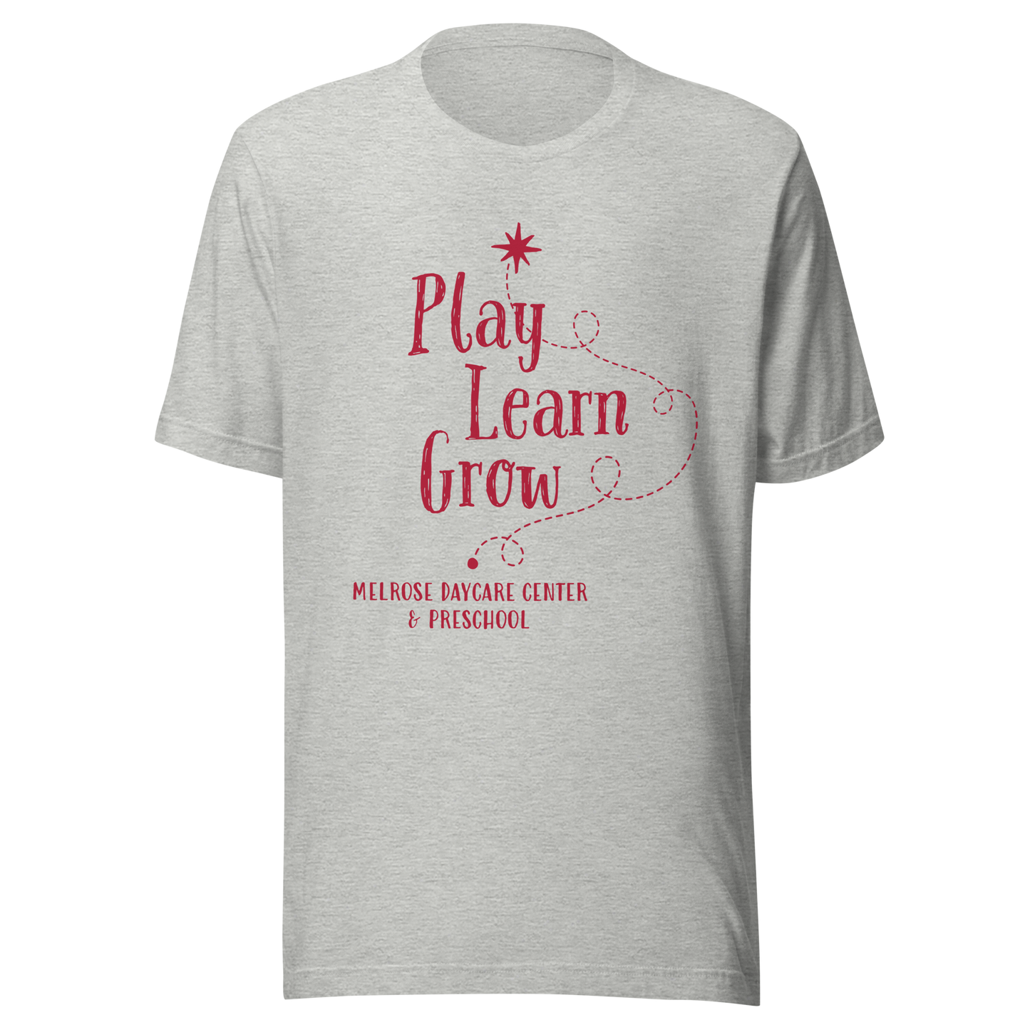 Unisex Play, Learn & Grow Adult T-shirt